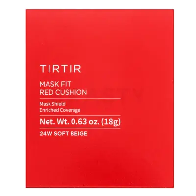 TIRTIR Mask Fit Red long-lasting foundation with high UV protection color 24W Soft Beige 18 g