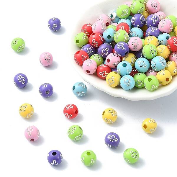 Plating Acrylic Beads