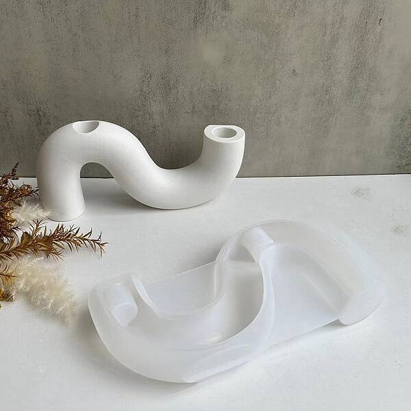 DIY Candlestick Silicone Molds