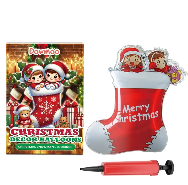 Christmas Decor Balloons Christmas Snowman | style: Snowman Socks Balloon