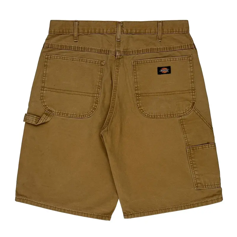 Dickies Carpenter Shorts - 32W 11L Brown Cotton | Size: 32″ waist