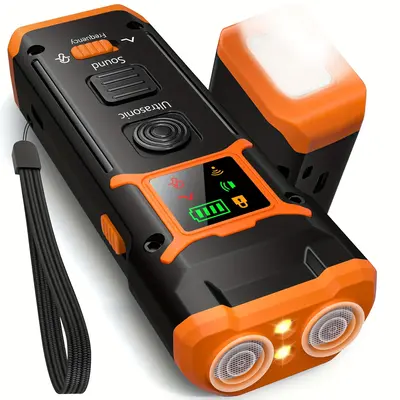 2025 Dog Bark Deterrent Device Ultrasonic Anti-Barking Device with Rechargeable,Flashlight,Dog Barking Stopping, Pet Training...