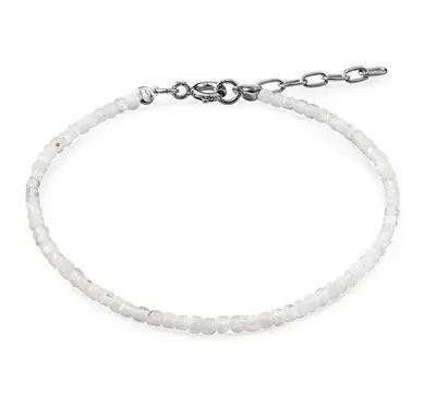 Again Jewelry Bracciale In Pietra Di Luna Minerale Ajknr012