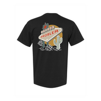 I am the Problem T-Shirt - Simple Black Tee with Unique Design Elements as Shown