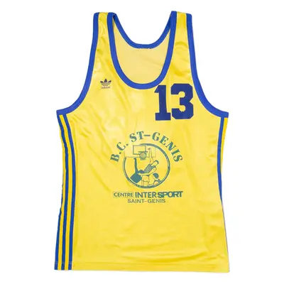 ADIDAS B.C.ST-Genis Mens Vest Yellow Sleeveless S