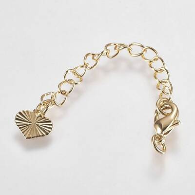 Long-Lasting Plated Brass Chain Extender