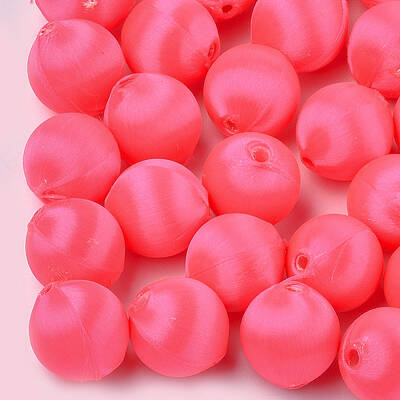 Polyester Thread Fabric Covered Beads