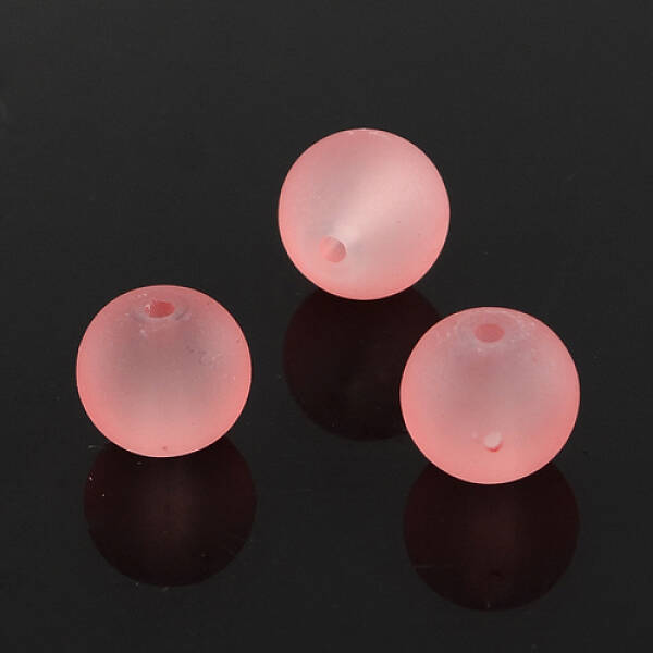 Transparent Glass Beads Strands