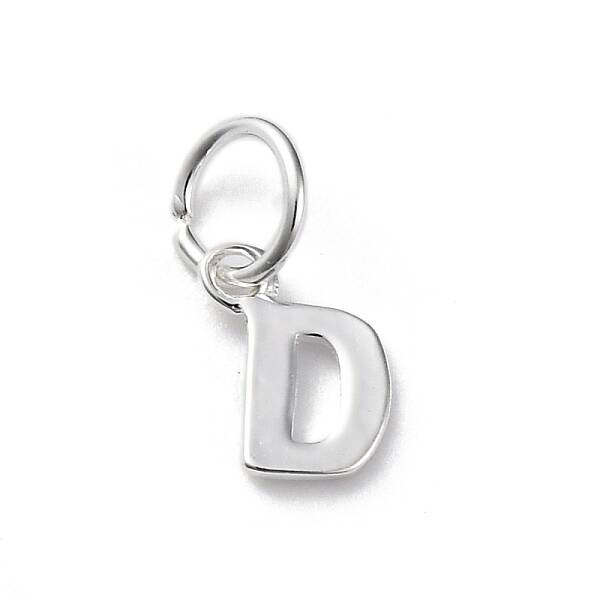 925 Sterling Silver Letter Charms