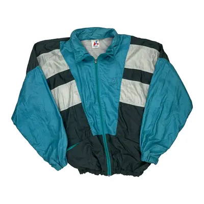 Sport Shell Jacket - Large Blue Polyamide