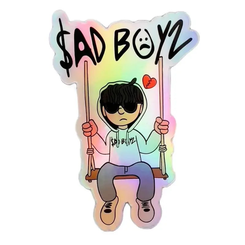Junior H SadBoyz Sticker Holographic