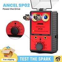 ANCEL SP02 Spark Plug Tester Automotive Engine Ignition Coil Tester Dual Holes 0 to 6000RPM Adjustable Working Frequency Car ...