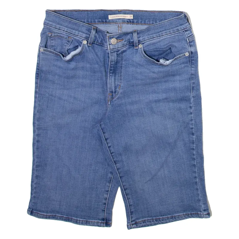 LEVI'S Womens Denim Shorts Blue M W29