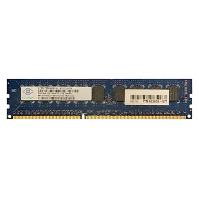 HP 662608-571 | 2GB DDR3-1600MHz PC3-12800 ECC Unbuffered UDIMM CL11 1Rx8 1.5V 240-Pin Memory Module