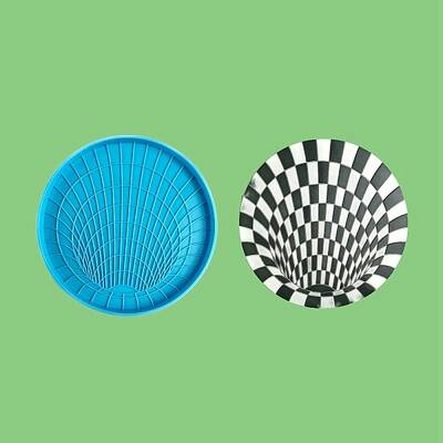 DIY Vision Trap Coaster Silicone Molds