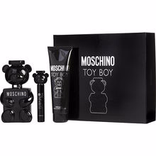 Moschino Toy Boy gift set eau de parfum 100 ml, shower gel 100 ml and eau de parfum miniature 10 ml