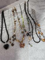 Boho Style Mixed Charms Necklace, Fashion Jewelry for Party, Daily Clothing Decor, Trendy All-match & Exquisite Jewelry for B...