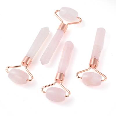 Natural Rose Quartz Massage Tools