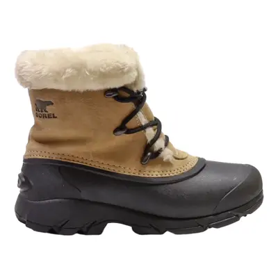 SOREL Snow Boots Brown Leather Womens UK 5