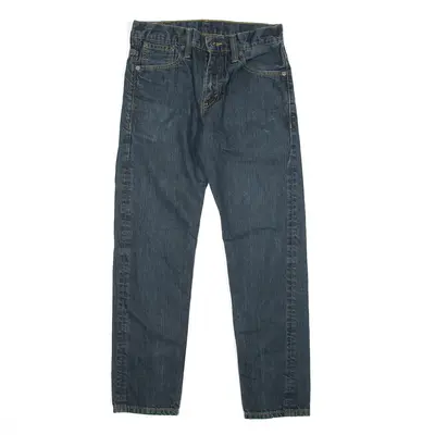 LEVI'S 521 Jeans Blue Denim Regular Straight Mens W30 L30