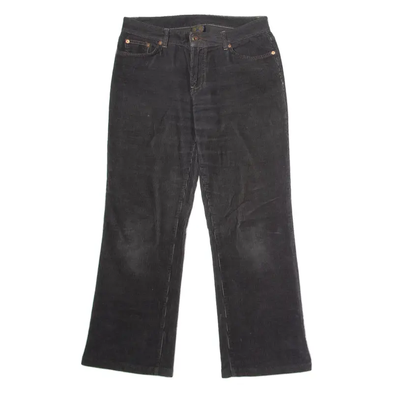 RALPH LAUREN POLO JEANS COMPANY Mens Corduroy Trousers Grey Bootcut W31 L29
