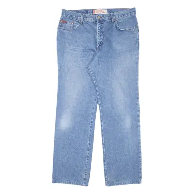 LEE COOPER Womens Jeans Blue Regular Straight W35 L30