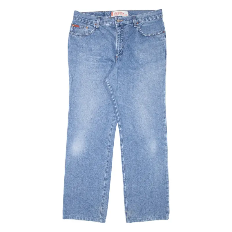 LEE COOPER Womens Jeans Blue Regular Straight W35 L30