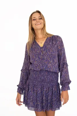 Aria Blouse | Size: XS | Color: Paisley Garden