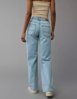 AE Strigid Ripped High-Waisted Stovepipe Jean