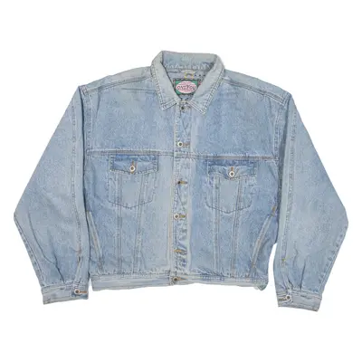 ONLY YOU Mens Denim Jacket Blue XL