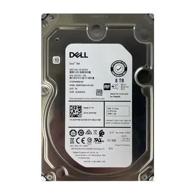0VFP4M Dell 8TB 12Gb/s SAS 7200 3.5-Inch Hard Drive