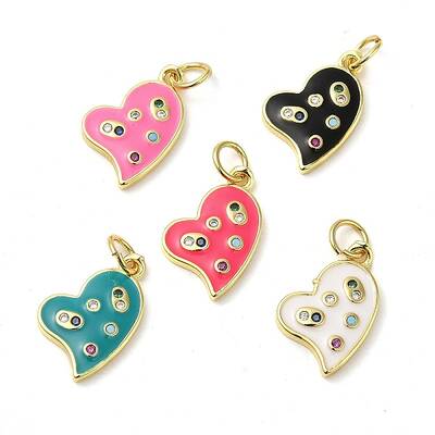 Rack Plating Brass Pendants