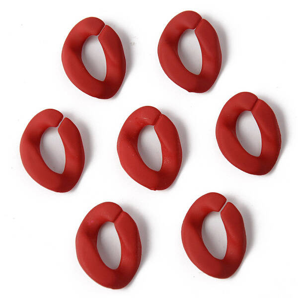 Rubberized Style Acrylic Linking Rings