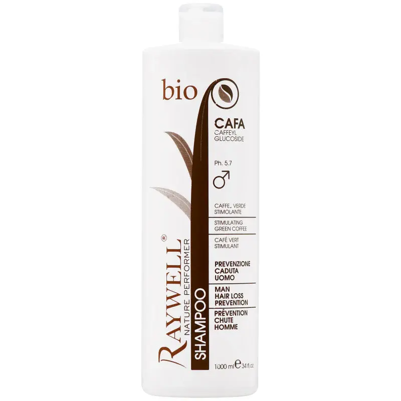 Anti-hair loss shampoo Raywell Bio Coffee 1000 ml