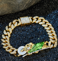 Saint Jude Personalized Hip-Hop Religious Revolving Bracelet - Unique Design for Daily Wear - 1-Day Personalization