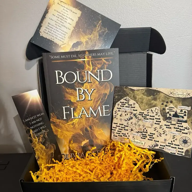Bound by Flame, an Adult Dystopian Romantasy