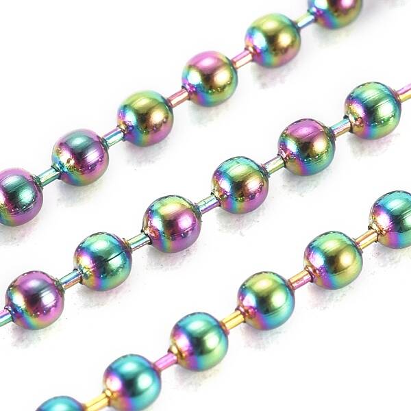 Ion Plating(IP) 304 Stainless Steel Ball Chains
