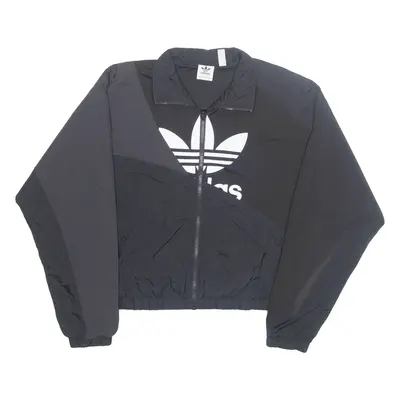 ADIDAS Womens Track Jacket Black S