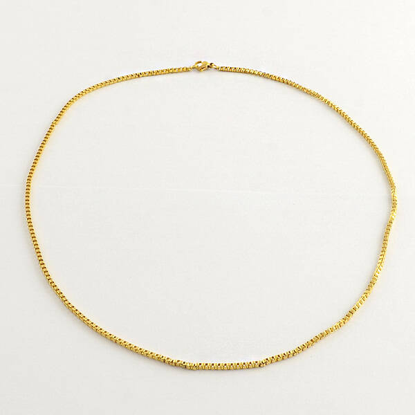 304 Stainless Steel Box Chain Necklaces