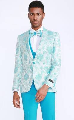 Dusty Blue Groomsmen Suits - Dusty Blue Suits