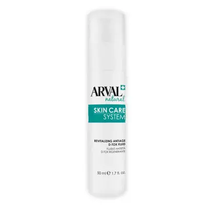 Arval natural skincare system - anti-aging fluid d-tox regenerating 50 ml
