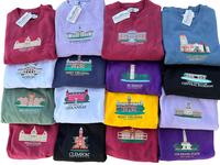 Embroidered College Crewneck | SCHOOLS A-J