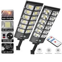 LED Solar Streetlight Lamp Outdoor Waterproof  Light 10000LM LED Parking Lot Lights, Solar Flood Light Motion Sensor for Area...