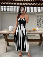 Women's Cami Dress, Casual Fitted Sleeveless Spaghetti Strap Dress for Summer, Women's Clothing for Daily Wear, Summer Dresse...