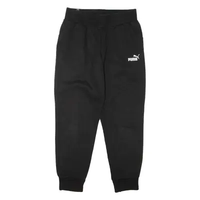 PUMA Mens Joggers Black Tapered S W28 L27