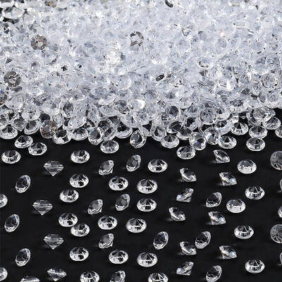 4 Sets Acrylic Rhinestone Pointed Back Cabochons