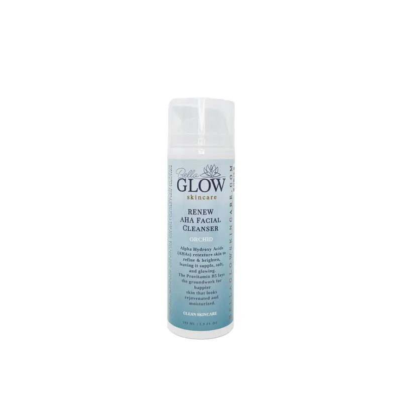 RENEW AHA Gel Cleanser - Orchid | Acne prone & Oily Skin Favorite | NEW LARGER SIZE!