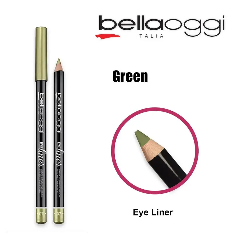 Green eye contour pencil eyeliner
