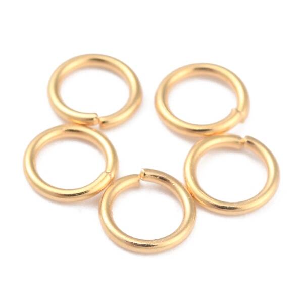 Rack Plating Brass Jump Rings