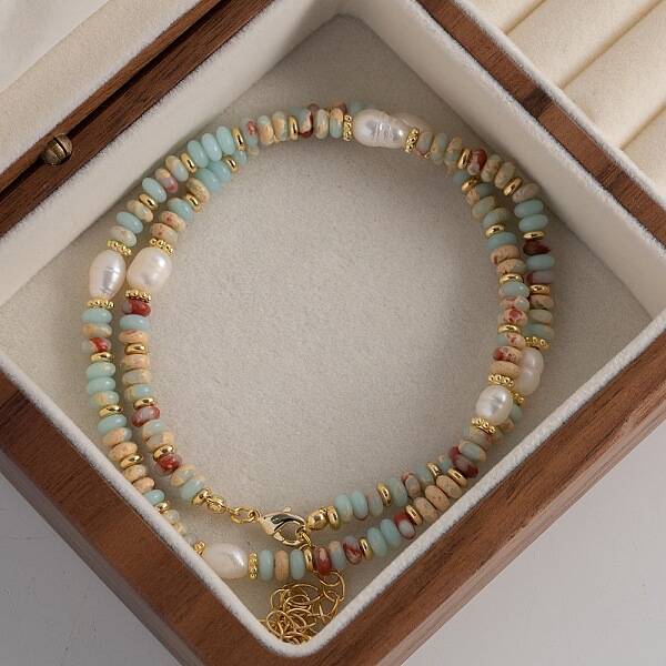 Natural Freshwater Pearl Potato Necklaces